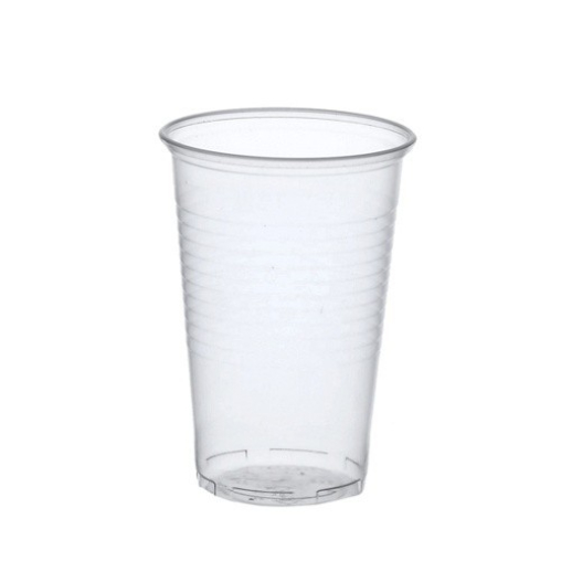 Papstar Bierbecher 0,5 Liter, PP, transparent