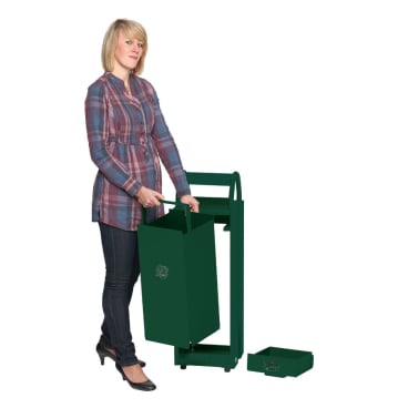 VAR Kombiascher B 30 Farbe: moosgrün - Bild-Darstellung des Produktes 1