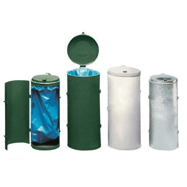 VAR Abfallsammler Kompakt 70 Liter Einflügeltür feuerverzinkt - Bild-Darstellung des Produktes 1