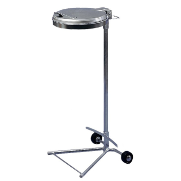 VAR Abfallsammler mit 2 Laufrollen verzinkt, KS-Deckel - Bild-Darstellung des Produktes 1