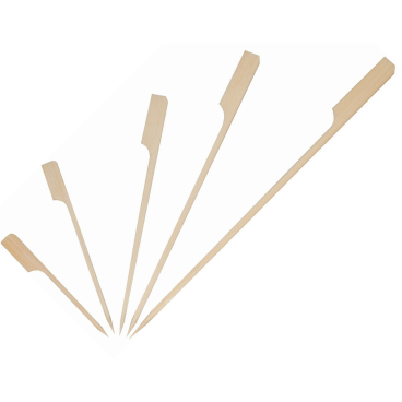 NATURESTAR® Flag Bio Bambus-Fingerfoodspieß 3mm Durchmesser, 15 cm lang - Bild-Darstellung des Produktes 1