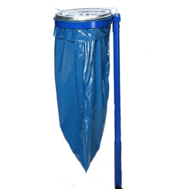 VAR Abfallsammler zum Einbetonieren enzianblau beschichtet, ME-Deckel - Bild-Darstellung des Produktes 1