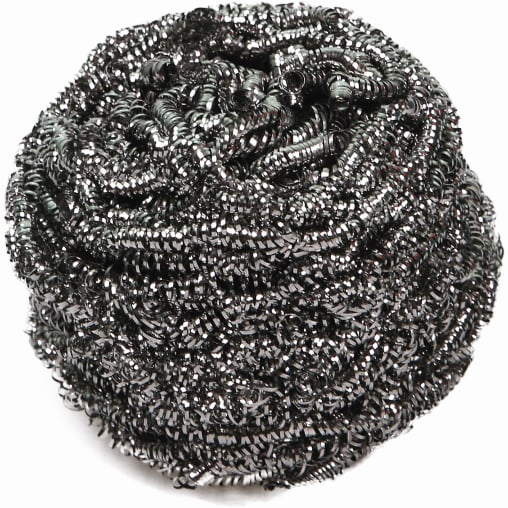 HYGOSTAR® Edelstahl-Spiral-Topfreiniger silber