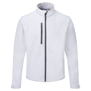 Jerzees Colours Herren Jacke, wasser- und windabweisend - Weiß 2XL - Bild-Darstellung des Produktes 1