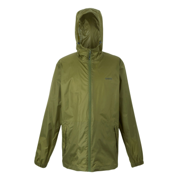 Regatta Herren Regenjacke Pack It III wasserfest - Nephrit Grün L - Bild-Darstellung des Produktes 1