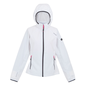 Regatta - "Bourda" Softshelljacke für Damen - Weiß/Mittelgrau 46 DE - Bild-Darstellung des Produktes 1