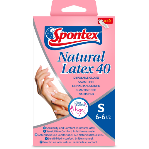 Spontex Latexhandschuh
