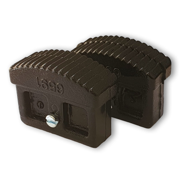 Iller Innenschuhe für Sprossenleitern 60x22mm Holmgröße 2 Stück 1 Stück - Bild-Darstellung des Produktes 1