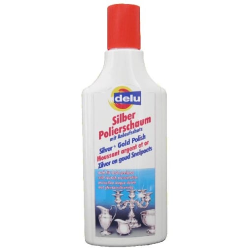 delu Silber Polierschaum