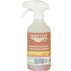 AERON Reinlufttechnik GmbH AERON® Tabakrauch Geruchsneutralisator, classic, Gebrauchsfertiger Lufterfrischer mit einem natürlichen Geruch, 0,5 Liter - Flasche 265 5