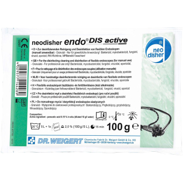 Dr. Weigert neodisher endo DIS active Desinfektionsreiniger 100 g - Sachets - Bild-Darstellung des Produktes 1