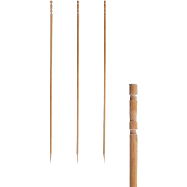 Papstar Pure Fingerfood-Spieße, Holz 1 Packung = 500 Stück - Bild-Darstellung des Produktes 1