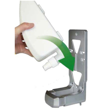 FIX Wandhalterung weiß, für Lotion- und Sprühpumpe - Bild-Darstellung des Produktes 1