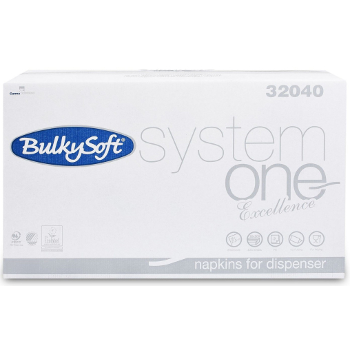 BulkySoft System One Excellence Servietten