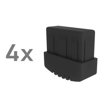 MUNK Innenschuh für Regalleiter elektrisch ableitfähig 50x20mm 4 Stück 1 Stück - Bild-Darstellung des Produktes 1