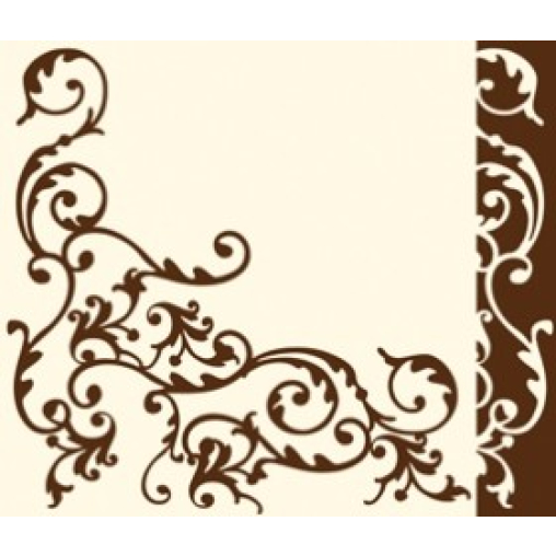 Mank Airlaid Servietten Ornaments "Pomp"