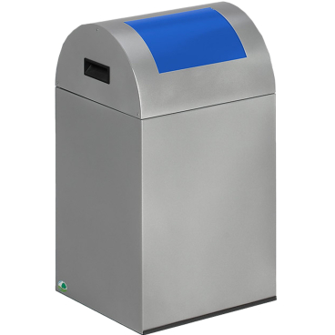 VAR Wertstoffsammler WSG 40R, 43 Liter Einwurfklappe: blau - Bild-Darstellung des Produktes 1