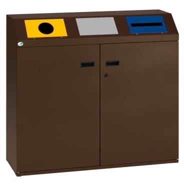 VAR Wertstoffsammelstation WS 97 Farbe: antik-silber - Bild-Darstellung des Produktes 1
