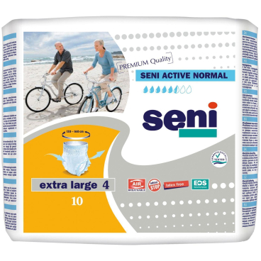 TZMO Seni Active Normal Inkontinenzslip 10 Stück Gr. XL TZMO Seni Active Normal Inkontinenzslip 10 Stück Gr. XL - Bild-Darstellung des Produktes 1