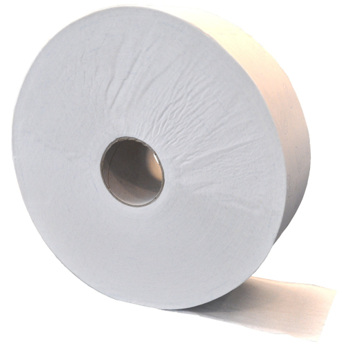 Jumbo-Toilettenpapier, Tissue, 2-lagig, hochweiß