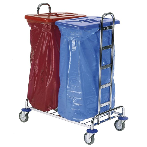 Floorstar Abfallsammelwagen Trennwagen 2 SOLID