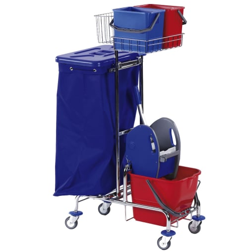 Floorstar Gerätewagen GW 1 SOLID, verchromt