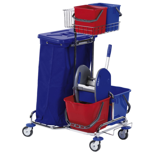 Floorstar Gerätewagen GW 2 SOLID, verchromt