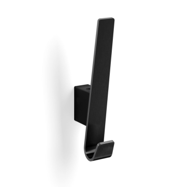 ZACK AKES Garderobenhaken 2.5x16.1x5.6 cm - schwarz2,5x16,1x5,6 cm - schwarz schwarz-2,5x16,1x5,6 cm - Bild-Darstellung des Produktes 1