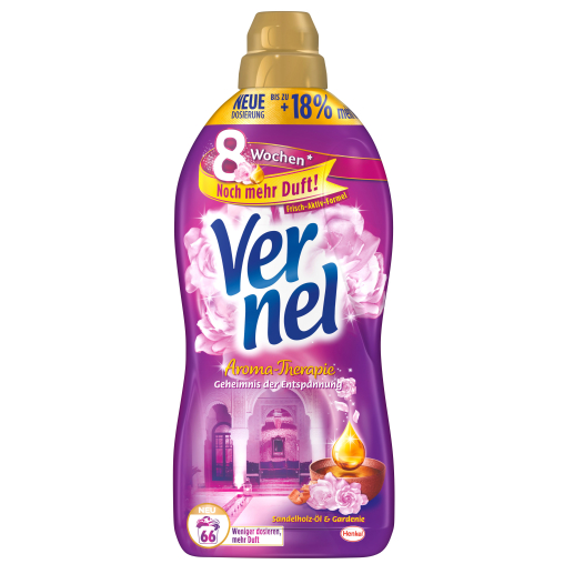 Vernel Weichspüler Aroma-Therapie Sandelholz-Öl & Gardenie