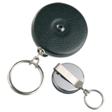 Key-Bak Schlüsselrolle, Edelstahlkette, 60 cm, schwarz Key-Bak Schlüsselrolle, Edelstahlkette, 60 cm, schwarz - Bild-Darstellung des Produktes 1