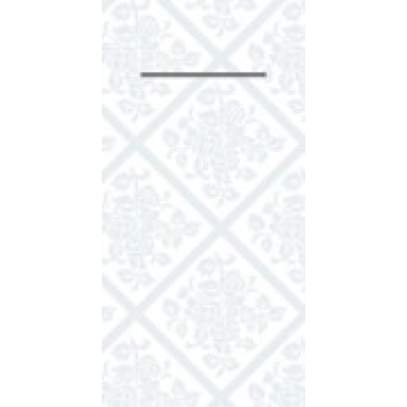 Mank Pocket-Napkins Structure "Damast" Besteckservierttentasche 1 Karton = 4 x 75 Stück = 300 Servietten - Bild-Darstellung des Produktes 1