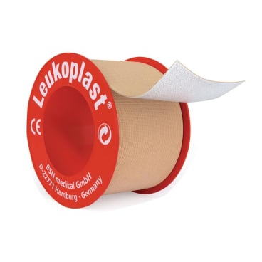 BSN Leukoplast Fixierpflaster ohne Schutzring  12 Rollen 5 m x 2,5 cm BSN Leukoplast Fixierpflaster ohne Schutzring  12 Rollen 5 m x 2,5 cm - Bild-Darstellung des Produktes 1