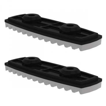 MUNK nivello 2019 Fußplatte glatte Untergründe Holm 85/98mm 2 Stück 1 Stück - Bild-Darstellung des Produktes 1