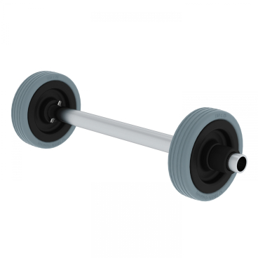 MUNK Laufrollenachse für 2-teilige Schiebe-/Seilzugleitern 1 Stück - Bild-Darstellung des Produktes 1