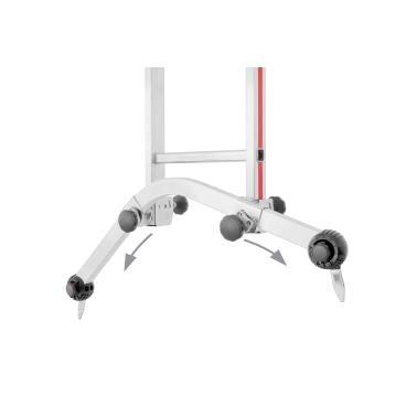 Hymer Universal Traverse für Anlege-, Schiebe und Seilzugleitern ohne Klappfuß 1 Stück - Bild-Darstellung des Produktes 1