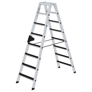 MUNK Stehleiter beidseitig begehbar mit clip-step 2x8 Stufen 1 Stück - Bild-Darstellung des Produktes 1