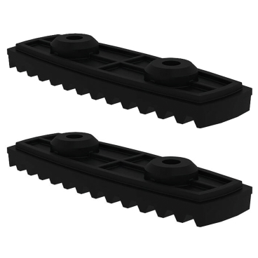 MUNK nivello 2019 Fußplatte elektrisch ableitfähig Holm 58/73mm 2 Stück 1 Stück - Bild-Darstellung des Produktes 1