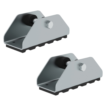 MUNK Schwenkfuß mit Gummiauflage Paar 1 Stück - Bild-Darstellung des Produktes 1