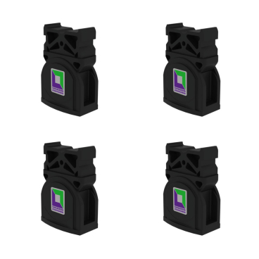 MUNK nivello Leiterschuh 58x25mm 4 Stück 1 Stück - Bild-Darstellung des Produktes 1