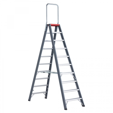 Altrex Falco beidseitig begehbare Stufenleiter FDO 10 Stufen mit Bügel 1 Stück - Bild-Darstellung des Produktes 1