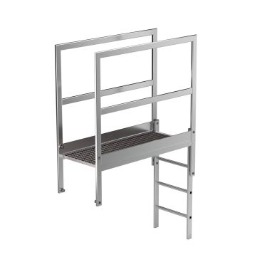 MUNK Attika-Überstieg in Sonderlängen Aluminium 1400mm 1 Stück - Bild-Darstellung des Produktes 1