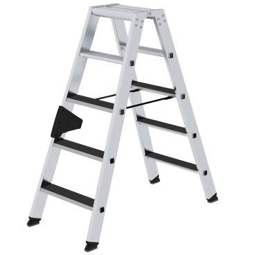 MUNK Stehleiter beidseitig begehbar mit clip-step R13 2x5 Stufen 1 Stück - Bild-Darstellung des Produktes 1
