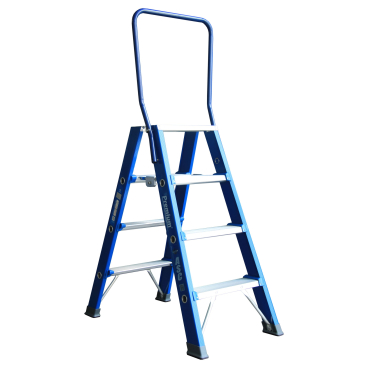 ASC Premium- Stufenstehleiter DT-4 2x4 Stufen mit 3,01m Arbeitshöhe 1 Stück - Bild-Darstellung des Produktes 1