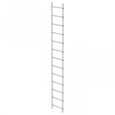 MUNK Steigleiter Einzelelement 3,64m Leiterlänge, Aluminium eloxiert 1 Stück - Bild-Darstellung des Produktes 1