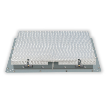 Hailo Schachtabdeckung HS7 Edelstahl 4mm begehbar, tagwasserdicht mit Notentriegelung 600x600mm 1 Stück - Bild-Darstellung des Produktes 1