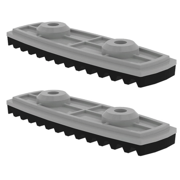 MUNK nivello 2019 Fußplatte Standard Holm 85/98mm 2 Stück 1 Stück - Bild-Darstellung des Produktes 1