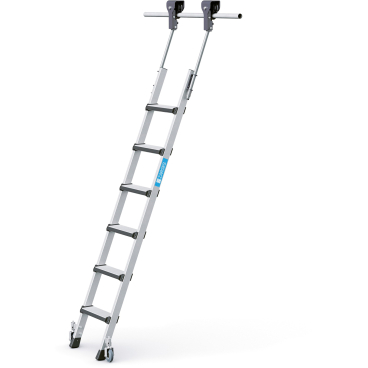 Zarges Regalleiter fahrbar Comfortstep Trec LH 6 Stufen 1 Stück - Bild-Darstellung des Produktes 1