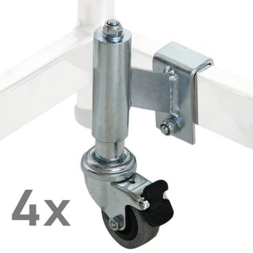 MUNK Feder-Bremsrollen für Arbeitspodest 4 Stück 1 Stück - Bild-Darstellung des Produktes 1