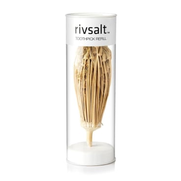 Rivsalt TOOTHPICK REFILL Zahnstocher - Höhe 13,8 cm - Ø 4,6 cm - mit marrokanischen Stochern mit marrokanischen Stochern-Höhe 13,8 cm - Ø 4,6 cm - Bild-Darstellung des Produktes 1