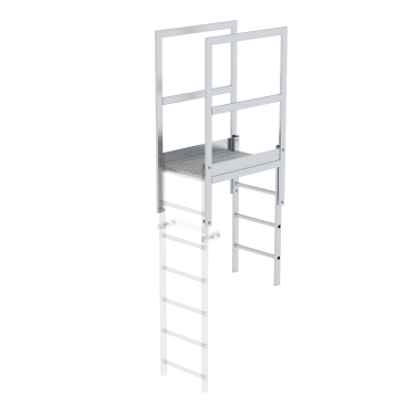 MUNK Attika-Überstieg Aluminium 1 Stück - Bild-Darstellung des Produktes 1